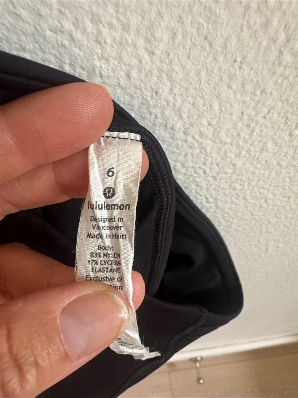 lululemon athletica Black Fast and Free High-Rise Bike Shorts with Phone Pockets - Picture 2 of 7